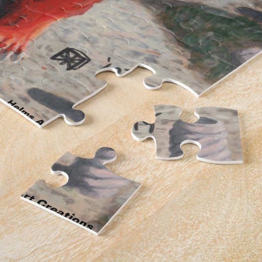 Ogre Met behulp van Pottery Wheel Medium Jigsaw Pu Legpuzzel (Zijkant)