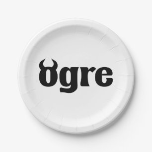 Ogre Papieren Bordje