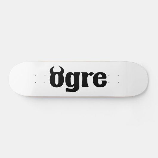 Ogre Skateboard (Horizontaal)