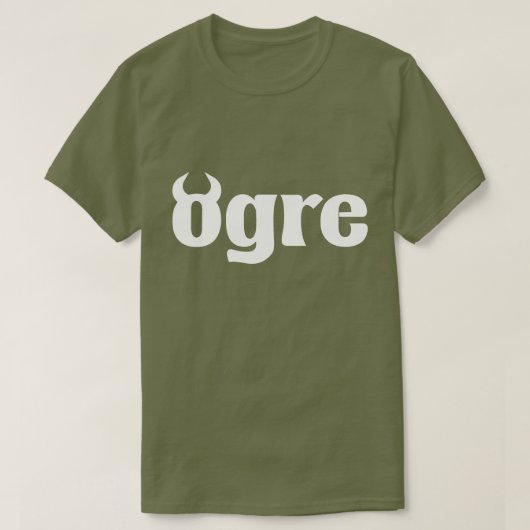 Ogre T-shirt (Design voorkant)