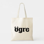 Ogre Tote Bag (Achterkant)