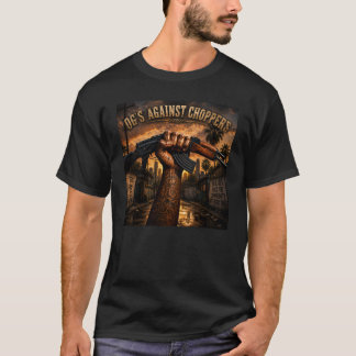 OG's Tegen Choppers Vintage Street Biker Grafisch T-shirt