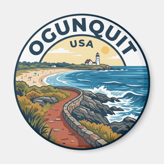 Ogunquit VS Magneet (Voorkant)