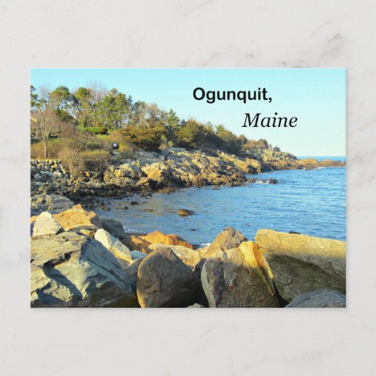 Ogunstop, Maine Briefkaart (Voorkant)
