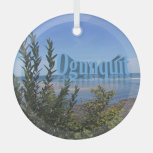 Ogunstop,Maine Glas Ornament
