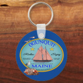 Ogunstop Maine T-Shirt Sleutelhanger (Voorkant)