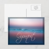 Ogunstoppen Beach Ogungestopt Maine Briefkaart (Voorkant / Achterkant)