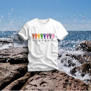 Ogunstoppen Maine Rainbow Lobsters T-shirt