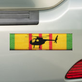 OH-6 Cayuse "Loach" op VSM-Bumpersticker Bumpersticker (Op auto)