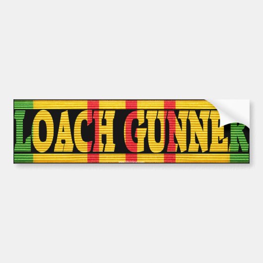 OH-6 LOACH Gunner VSM Bumpersticker (Voorkant)