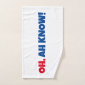 OH, AH WEET HET! Dataset Bad Handdoek (Handdoek)