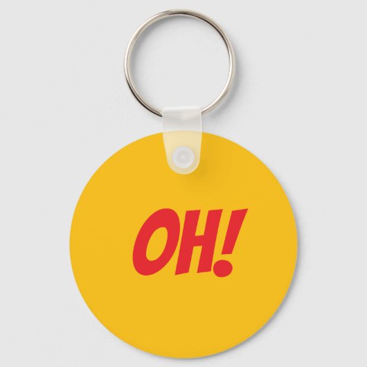 OH! - Als je weet dat je het weet Sleutelhanger (Voorkant)