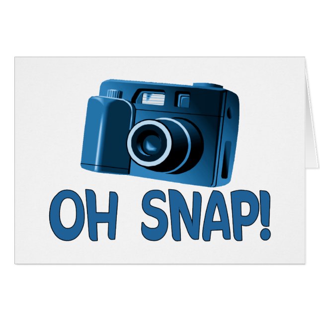 Oh appareil-photo instantané (Devant horizontal)