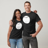 Oh arrêt il, vous - T-shirt de noir de conception (Unisexe)