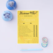 Oh Babee, raad eens wie er is Flyer (Enkel)