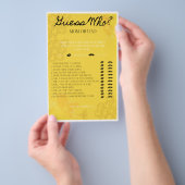 Oh Babee, raad eens wie er is Flyer (Hand)