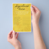 Oh Babee Signature Race Game Flyer (Hand)