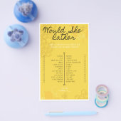 Oh Babee zou ze een ander spelletje zijn Flyer (Enkel)