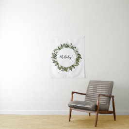 Oh Baby Achtergrond Oh Baby Banner Tapijt Wandkleed