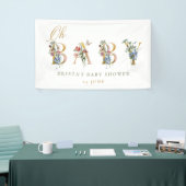 Oh Baby Baby shower Banner (Beurs)