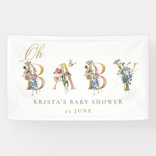 Oh Baby Baby shower Banner