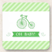 Oh Baby Baby shower neutre Dessous de verre (jeu d (Devant)
