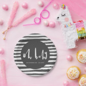 Oh Baby, baby shower Papieren Bordje (Feest)