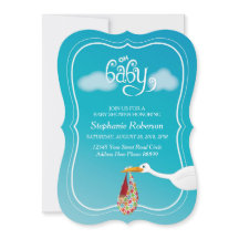Oh Baby! Baby shower-uitnodiging voor winkel