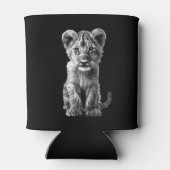 Oh Baby Big Cat Cub Grey Blikjeskoeler (Achterkant)