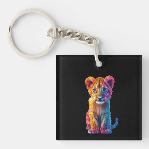 Oh Baby Big Cat Cub Sleutelhanger