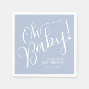 Oh Baby! Blue Boy-Baby shower Servet