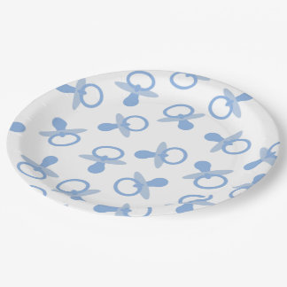 Oh Baby Blue Pacifiers Papieren Bordje