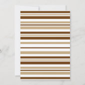 Oh Baby! Boho, Unisex, Baby shower met waslijn Kaart (Achterkant)