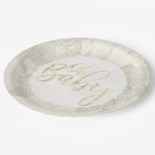 Oh Baby Borden Papieren Bordje (Gekanteld)