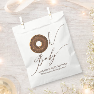 Oh Baby Donut Baby shower Favoriser les sacs