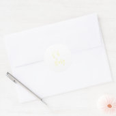 Oh Baby Envelope Ronde Sticker (Envelop)