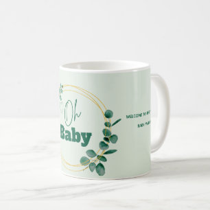 Oh Baby Eucalyptus Bladeren Baby Shower Koffiemok