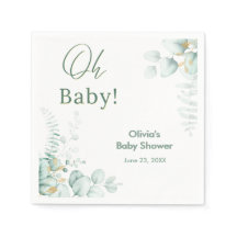 Oh Baby Eucalyptus Groene Decoratie Gouden Baby Sh