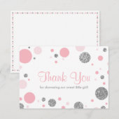 Oh Baby Girl, Carte de remerciements, Parties scin (Devant / Derrière)