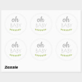 Oh Baby Greenery Stickers (Vel)