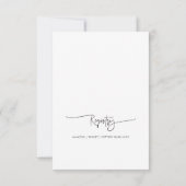 Oh Baby Invitation Baby shower Invitation de la fê (Dos)