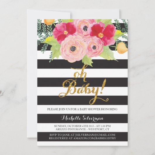 Oh Baby! Kaart (Voorkant)