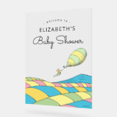 Oh, Baby, les endroits où tu iras Baby shower (Angle)