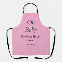 Oh baby naam toevoegen baby shower datum eenvoudig