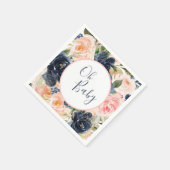 Oh Baby Napkins Geslacht Reveal Baby Servet (Hoek)