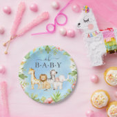 Oh Baby Oerwoud Baby shower 7" Bord (Feest)