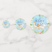 Oh Baby Oerwoud Baby shower Confetti (Voorkanten)