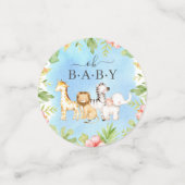 Oh Baby Oerwoud Baby shower Confetti (Kleine voorkant)