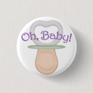 Oh, Baby! Pacificeerontwerp Ronde Button 3,2 Cm