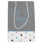 Oh Baby Posh Baby Boy Medium Cadeauzakje (Voorkant)